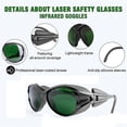 thumbnail image 5 of Red Light Therapy Glasses, Laser Safe Glasses IPL 200-2000nm, Eye Protection for Red Light Therapy, 5 of 5