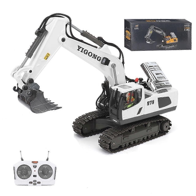 2.4G 9/11CH RC Excavator Bulldozer Construction Toys Remote Control Crawler