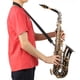 thumbnail image 5 of Saxofón Saxofón Eb Mi bemol Saxofón alto Sax Cuerpo de latón niquelado con grabado Llaves de nácar Instrumento de viento de madera con estuche de transporte Cepillo de tela para pulir Correas de cuell TOMSHOO Saxofón, 5 of 6