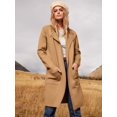 thumbnail image 5 of Cardigan Sweaters for Women Open Front Long Trench Coats Jacket Fall Winter Coatigan, 5 of 7