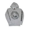 3X-Large Men's Zippered Sweatshirt Jacket H-D Skull Hoodie (3XL) 30296653