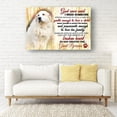 thumbnail image 4 of Great Pyrenees Dog Wall Art God Quote Poster Canvas Prints For Living Room Farmhouse Room Decor Aesthetic Framed 24×36 in, 4 of 5