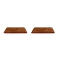 thumbnail image 1 of Billuyoard Alfombra de baño con absorción de agua, alfombras suaves antideslizantes, alfombra para puerta de baño, lavable, para el hogar, Café 2Conjunto, 1 of 6