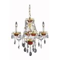 thumbnail image 1 of Elegant Lighting Alexandria 19" 4 Light Spectra Crystal Chandelier, 1 of 1