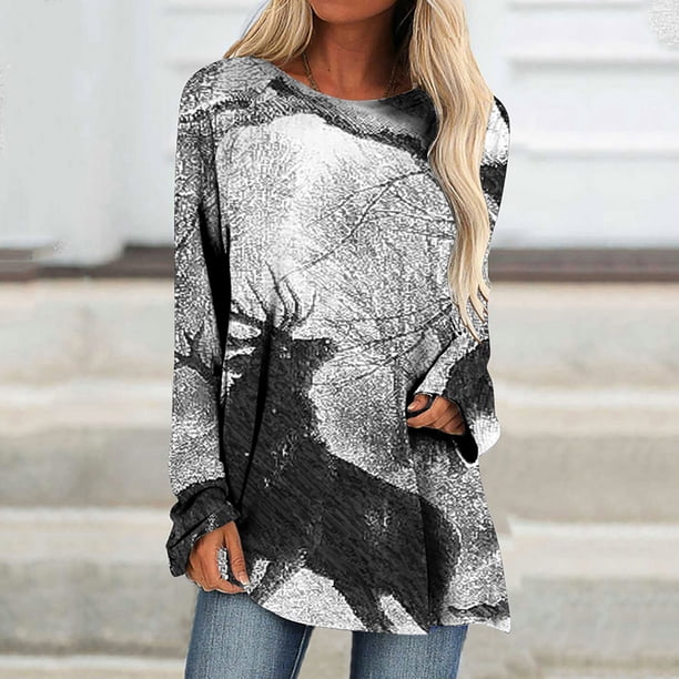 Puntoco, camisetas de cuello redondo para mujer, camisetas con estampado de Halloween, camisetas de manga corta, blusas, tops Puntoco Puntoco-5622