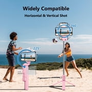 Selfie Stick Tripod for Phone, Bluetooth Remote, Extendable 25.6 Inch, Portable Phone Tripod Stand, Adjustable Smartphone Holder for Travel Video Recording Live Streaming