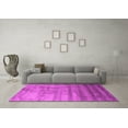 thumbnail image 3 of Ahgly Company Indoor Square Abstract Pink Contemporary Area Rugs, 3' Square, 3 of 4