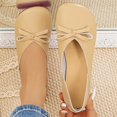 thumbnail image 5 of EKVAHL Ballet Flats for Women, Round Toe Mary Jane Ballet Flats with Bow, Wide Widths Non-Slip and Comfortable Womens Shoes, Wedding School Party Dressy Ballet Flats, 5 of 6