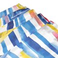 thumbnail image 3 of Yayeee Shower Curtain with Hooks 72"x72" Waterproof Fabric Bathroom Hanging Decor, Red Hand Drawn Sailboats, 3 of 5