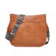 thumbnail image 1 of Bolso cruzado de leopardo con correa de guitarra para mujer, bolso de cuero de PU, bolso tipo cubo, 1 of 5