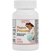 Deva Prenatal Multivitamin, Vegan, 90 CT