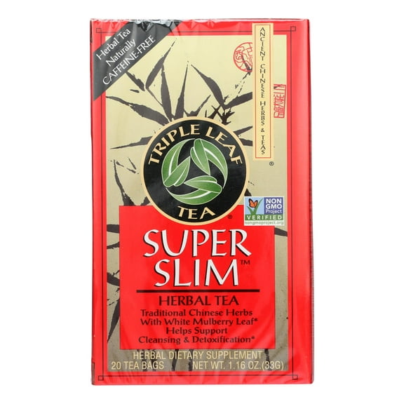 Triple Leaf Tea Bags, Super Slimming, 20 Ct