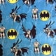 thumbnail image 1 of Tela BATMAN de algodón de 1 yarda, 112 cm x acolchado 100% suave, 1 of 1