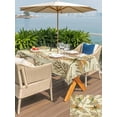 thumbnail image 5 of Outdoor Tablecloths with Umbrella Hole & Zipper, Vintage Dragonfly 60 x102 Inch Rectangle Tablecloths, Vintage Brown Tree Branch Waterproof Table Cloth, Patio/Pool/Picnic Table Covers, 5 of 8