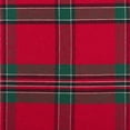 thumbnail image 2 of DII Farmhouse Christmas Plaid Dining Table & Kitchen Décor, Holiday Tablecloth, 70" Round, Red & Green, 2 of 8