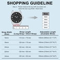 thumbnail image 6 of Silicone Watch Band 21mm Quick Release Rubber Watch Straps for Men Women,Silver Stainless Steel Buckle, 6 of 8