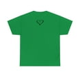 thumbnail image 2 of Blessed , Hand drawn font, Heart & Cross, Christian Art on a Unisex Shirt., 2 of 4