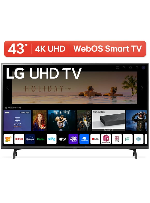 LG 43 4K UHD Smart TV 2160p webOS, 43UQ7070ZUD