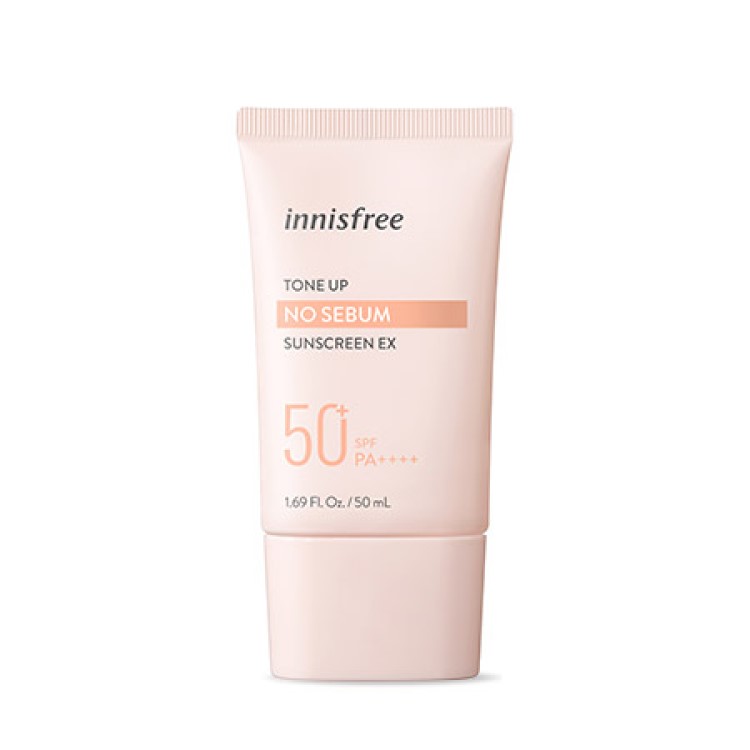 [New & Improved] Innisfree Tone Up No Sebum Sun Screen EX SPF 50+ PA++++