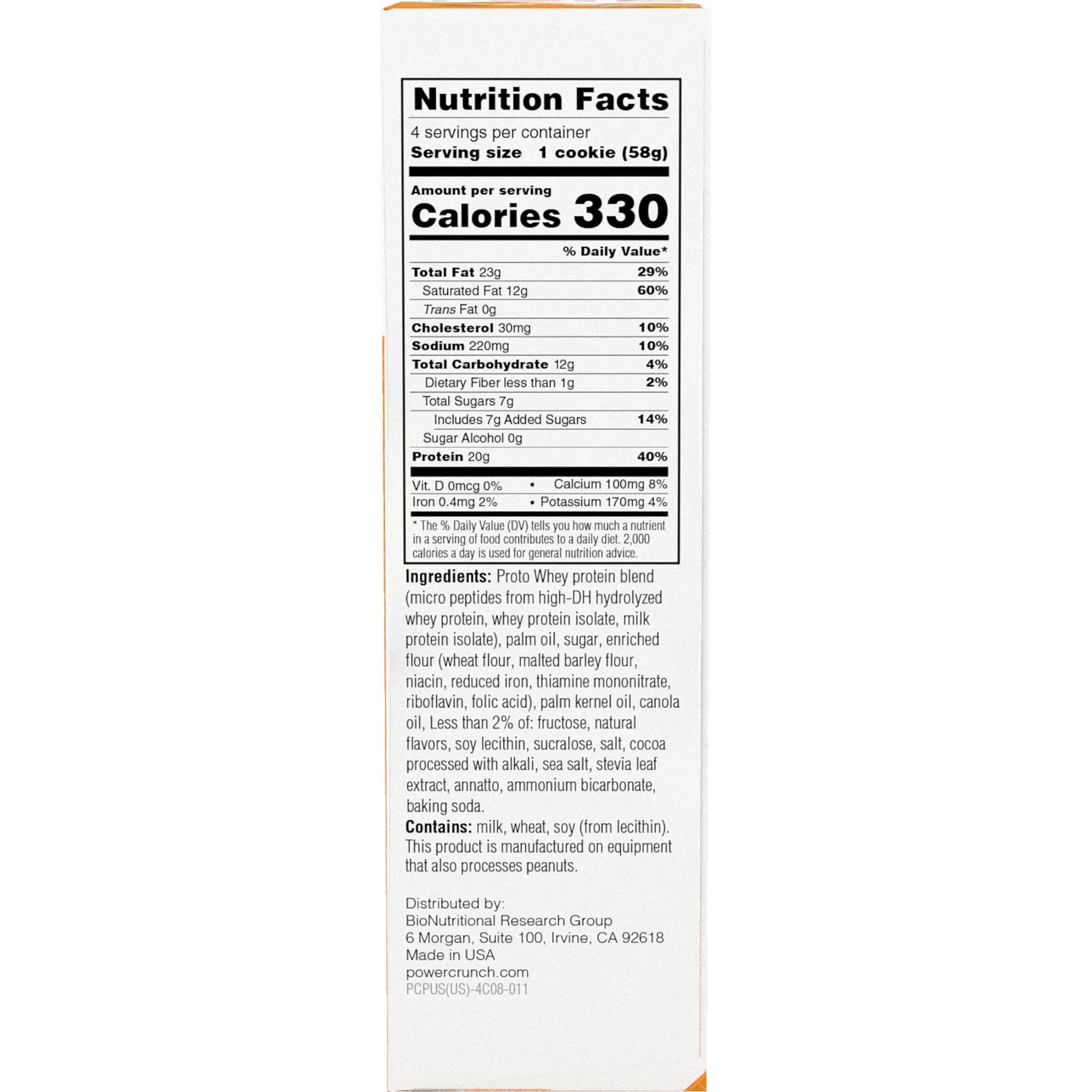 Power Crunch PRO Protein Energy Bar Salted Caramel, 8.2 oz, 4 count