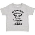thumbnail image 3 of Inktastic Handpicked for Earth by My Great Grandpa in Heaven Boys or Girls Toddler T-Shirt, 3 of 5