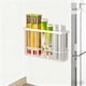 thumbnail image 4 of Magnetic Steel Storage Basket Organizer Rack for Refrigerator Laundry Room Kitchen Office 2-Pack, 4 of 6