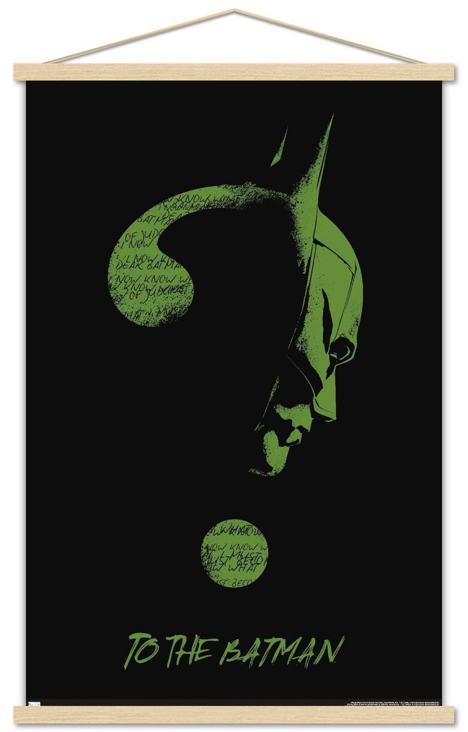 DC Comics The Batman - Riddler Wall Poster, 22.375" x 34" Framed