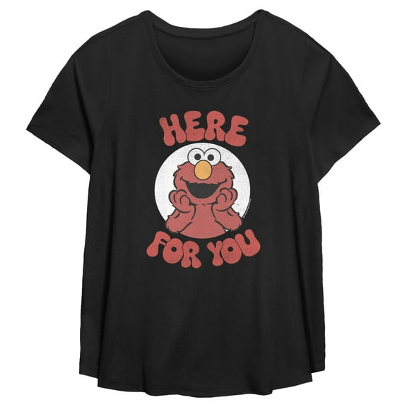 Women's Sesame Street Elmo Here For You Graphic T-Shirt