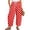 AB02-Red, variant on VV AVEORS Striped Barrel Linen Pants For Women, High Waisted Drawstring Wide Leg Baggy Pants, Fall Fashion Palazzo Trousers With Pockets Purple S