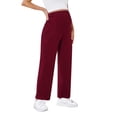 thumbnail image 5 of Bixock Maternity Pants High Waist Yoga Pants Over The Belly Lightweight Casual Loose Pregnant Pants Breathable Workout Daily Wear Maternity Clothings, 5 of 7