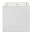 thumbnail image 1 of Sunnydaze Indoor/Outdoor Square Polystone Bubble Fountain - Fog, 1 of 10