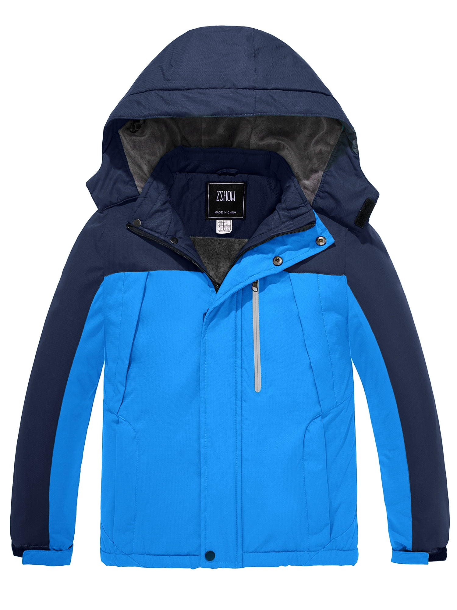 ZSHOW Boy's Ski Jacket Snowboard Jacket Waterproof Winter Coat with ...