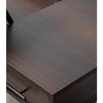 thumbnail image 3 of Juno Dark Brown Engineered Wood Lift Top Desk with Hidden Storage and Drawer, 3 of 12