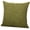 Army green, variant on Polyester/Linen Blend Cushion Cover Pillow Case Pack of 2, 20''x20'' (With or Without Inserts)