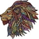 thumbnail image 1 of Wooden Jigsaw Puzzles- Lion King Puzzle Unique Shape Animal Wooden Puzzle, Best Gift for Adults and Kids, Family Game Play Collection, 1 of 4