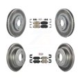 thumbnail image 1 of Transit Auto Front Rear Ceramic Pads and Coated Disc Brake Rotors Kit for Car Hyundai Azera KGA-101438, 1 of 8