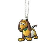 Toy Story Slinky Dog PVC Pendant Necklace Disney Themed Jewelry