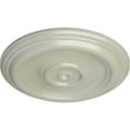 thumbnail image 3 of Ekena Millwork 12"OD x 1"P Traditional Ceiling Medallion (Fits Canopies up to 2 3/4"), Hand-Painted Flash Blue, 3 of 6