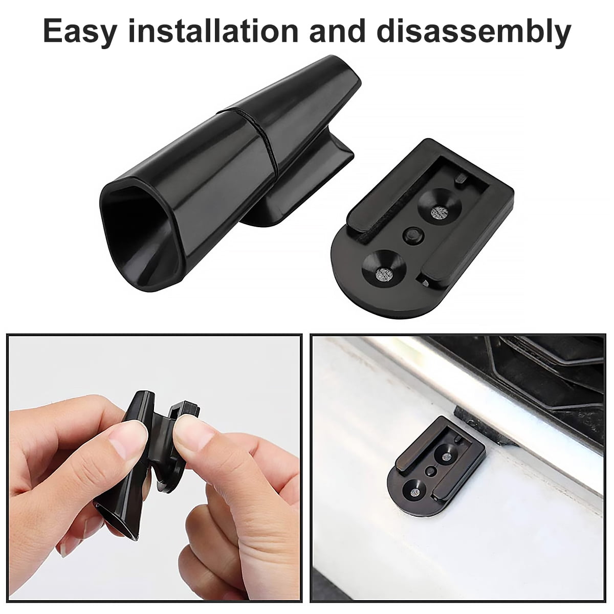 Deer Whistles For Cars - 4 Pack Animal Warning Devices With Adhesive