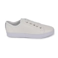 thumbnail image 4 of Tenis Para Mujer Casuales Lisos Tipo Piel Blancos blanco 23 Incógnita 045D19, 4 of 5