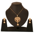 thumbnail image 2 of Sunsoul by Touchstone Splendid Gold Plated Pendant Set for Women, 2 of 2