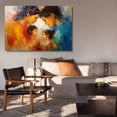 thumbnail image 6 of Abstract Art Modern Decorative Painting Tow Mothers Hug Their Child Framed Canvas Poster Bedroom Decor Sports Landscape Office Room Decor Gift,Frame-style,20x30inch(50x75cm), 6 of 8