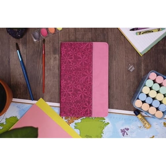 Pre-Owned Adventure Bible, NIV: New International Version, Raspberry / Pink, Italian Duo-Tone Paperback