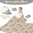 thumbnail image 3 of Pioneer Flower Floral Print Pattern Toddler Nap Mats for Kids Preschool,Sleeping Mat Bag or Kids,Toddler Sleeping Bag,Toddler Nap Mat or Daycare, 3 of 6