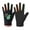 Black, variant on 1 Pair Children Winter Gloves Waterproof Sport Gloves for 3-15Y Touchscreen High Elasticity Reflective Dinosaur Pattern Outdoor Playing Ski Gloves