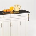 thumbnail image 2 of Homestyles Create-a-Cart Wood Rolling Kitchen Cart in Off White, 2 of 19