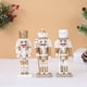 thumbnail image 2 of Cascanueces de madera YONGSHENG 3 piezas juego decoraciones navideñas estatuas del rey 5.9 pulgadas, 2 of 5