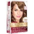 thumbnail image 4 of L'Oreal Paris Excellence Creme Permanent Triple Protection Hair Color, 6CB Light Chestnut Brown, 1 kit, 4 of 10