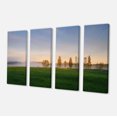 thumbnail image 2 of Foggy Early Morning Panorama - Landscape Canvas Art Print, 2 of 3