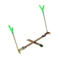 thumbnail image 2 of Greeniant Outdoor Ice Fishing Rod Dual-Holder Rack Stand Rotation 360 Shape Y Pole Pescar, 2 of 6